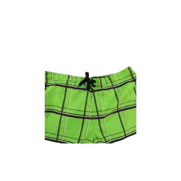 Laguna Swim Trunks Mens Medium Green Mesh Lining Polyester Pocket Shorts - Picture 2 of 7